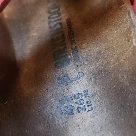 Birkenstock Gizeh Leather Sandals Size 41 W10/M8 - Picture 11 of 14